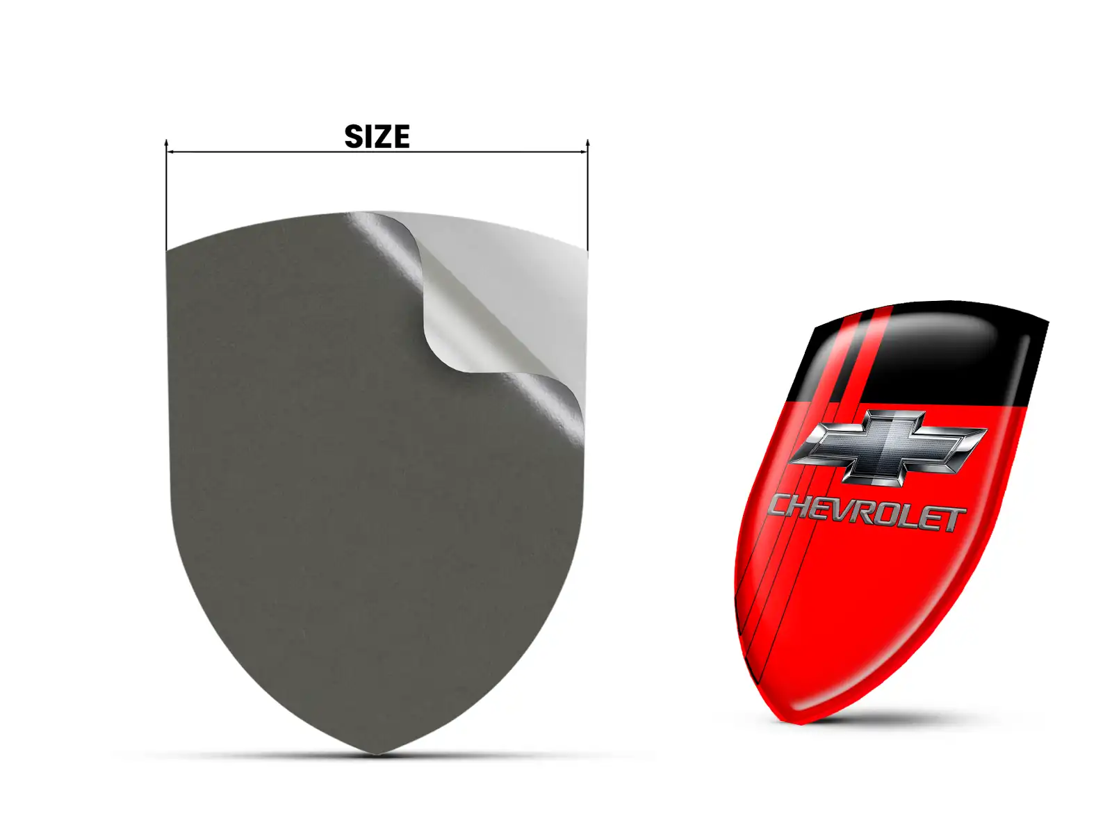 Chevrolet Decalcomanie Camion su Misura Corsa Brillanti Pregiati